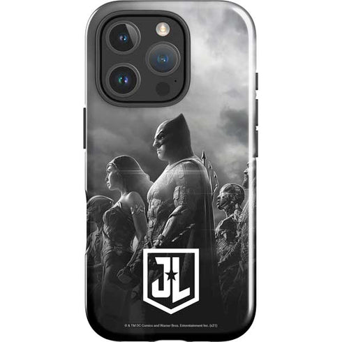 The Justice League (2017) Profile Characters Poster iPhone 16 Pro Impact Case
